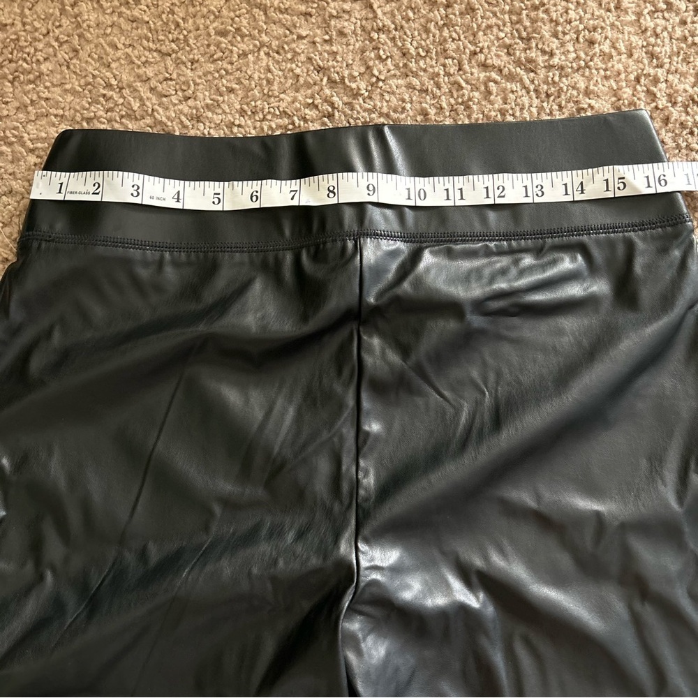 INC International Concepts | High Rise Faux Leather Leggings - Picture 5 of 9